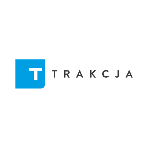 Logo firmy Trakcja