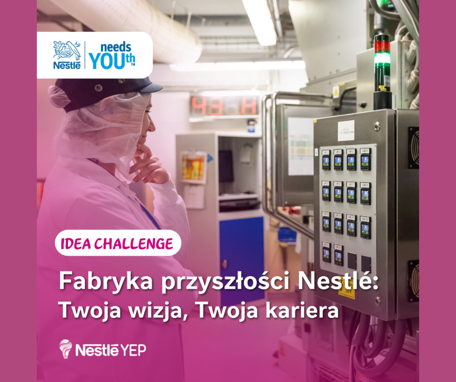 na grafice widnieje postać kobiety w białym fartuchu oraz w czepku białym. Jest w pomieszczeniu z urządzeniami pomiarowymi. Spogląda na jedno takie urządzenie.
